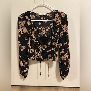 Abercrombie and Fitch Long Sleeve Blouse (S: XS)